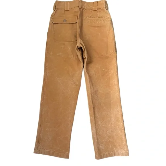 RARE S2W8 Made in USA Heavy Cotton Durable Pants Beige Size 30